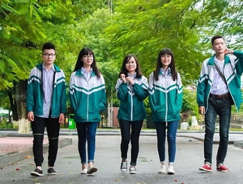 Địa chỉ may áo khoác gió đồng phục học sinh giá rẻ tại Hà Nội