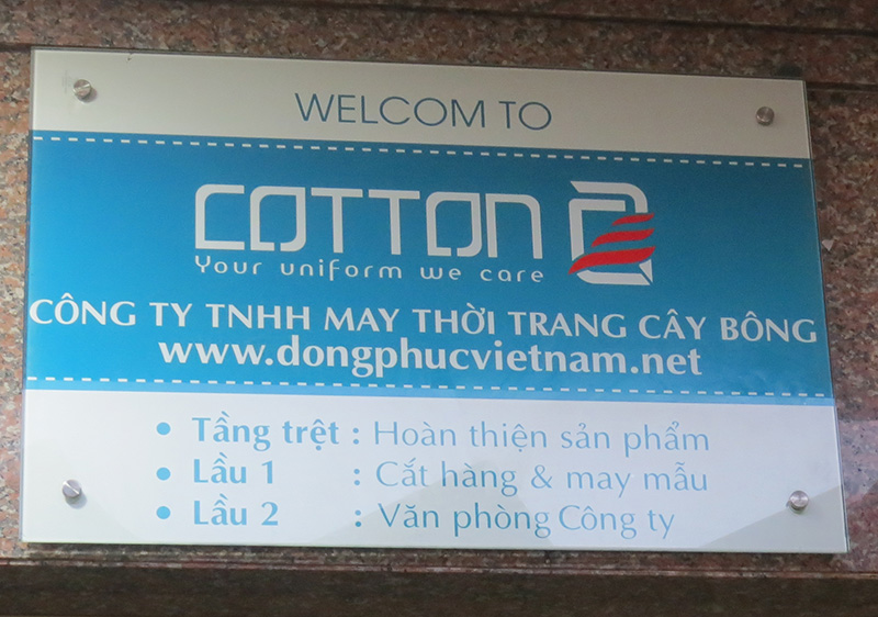 Công ty may đồng phục cotton